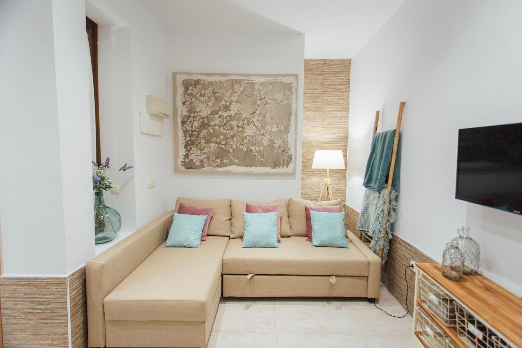 Apartmán Beautiful And Cozy- 1Bd 1Bth- Arenal Center Sevilla Exteriér fotografie